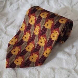Ermenegildo Zegna Floral Mens Tie